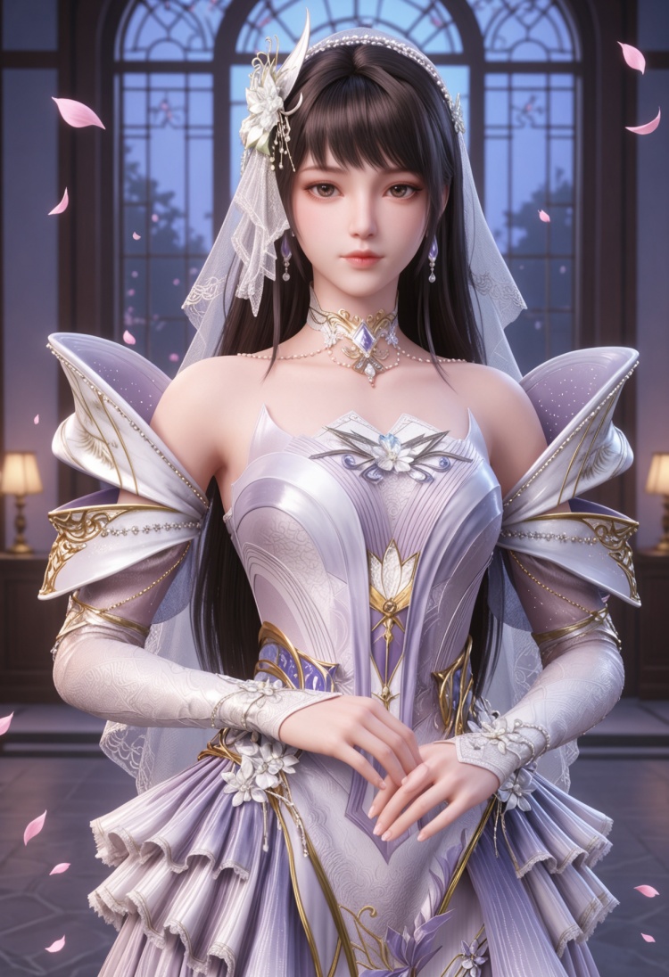 枫玲儿婚服-国漫-Illustrious光辉 by 云落 on Tensor.Art