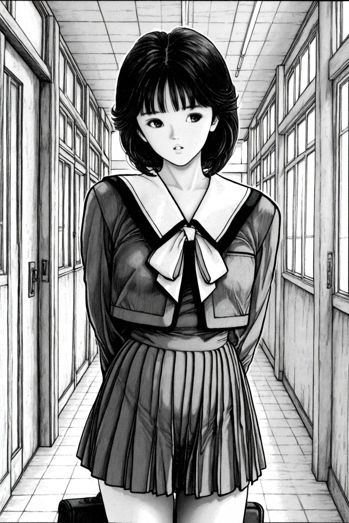 Katsura Masakazu Style,  Moemi Hayakawa,  1girl on Tensor.Art