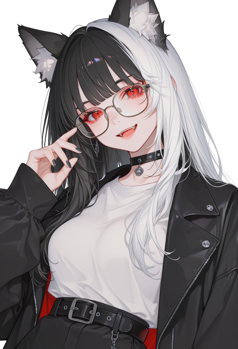 1girl,  red eyes,  solo on Tensor.Art
