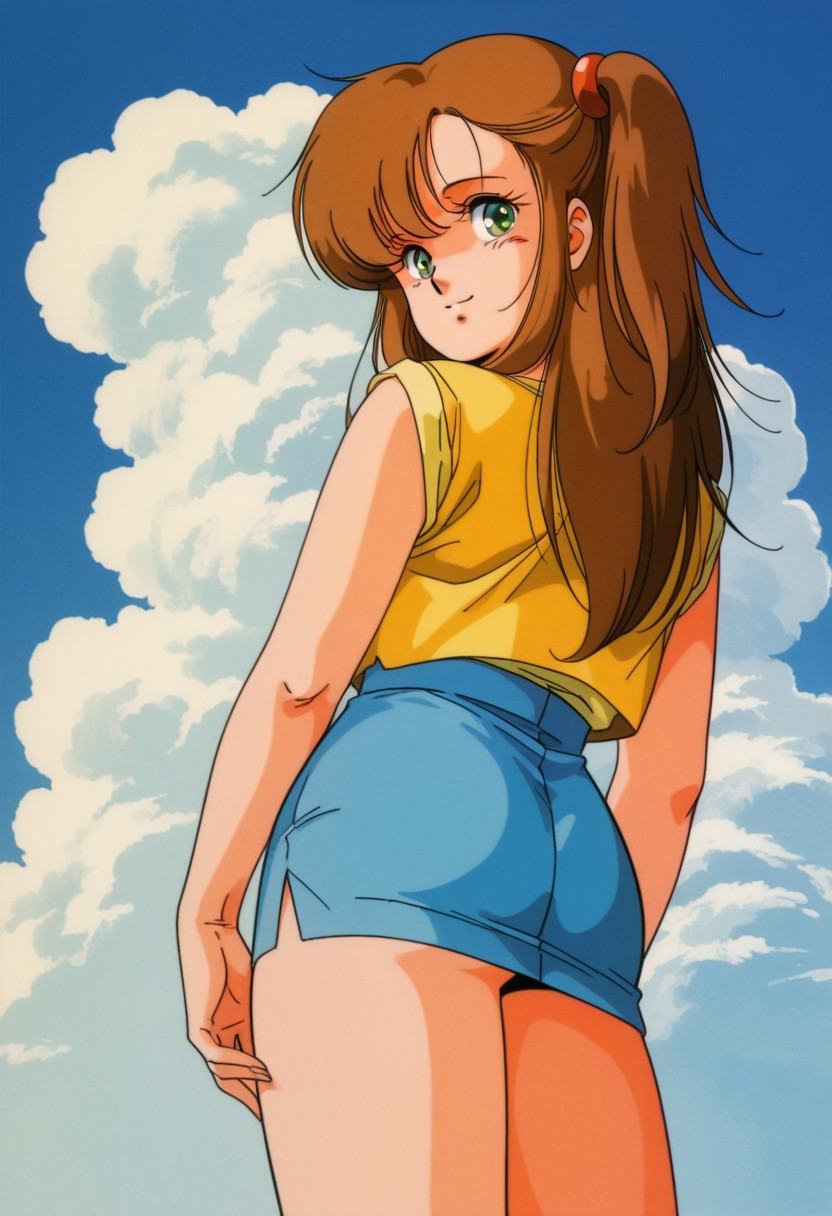 masterpiece,  best quality,  1980s retro anime style on Tensor.Art