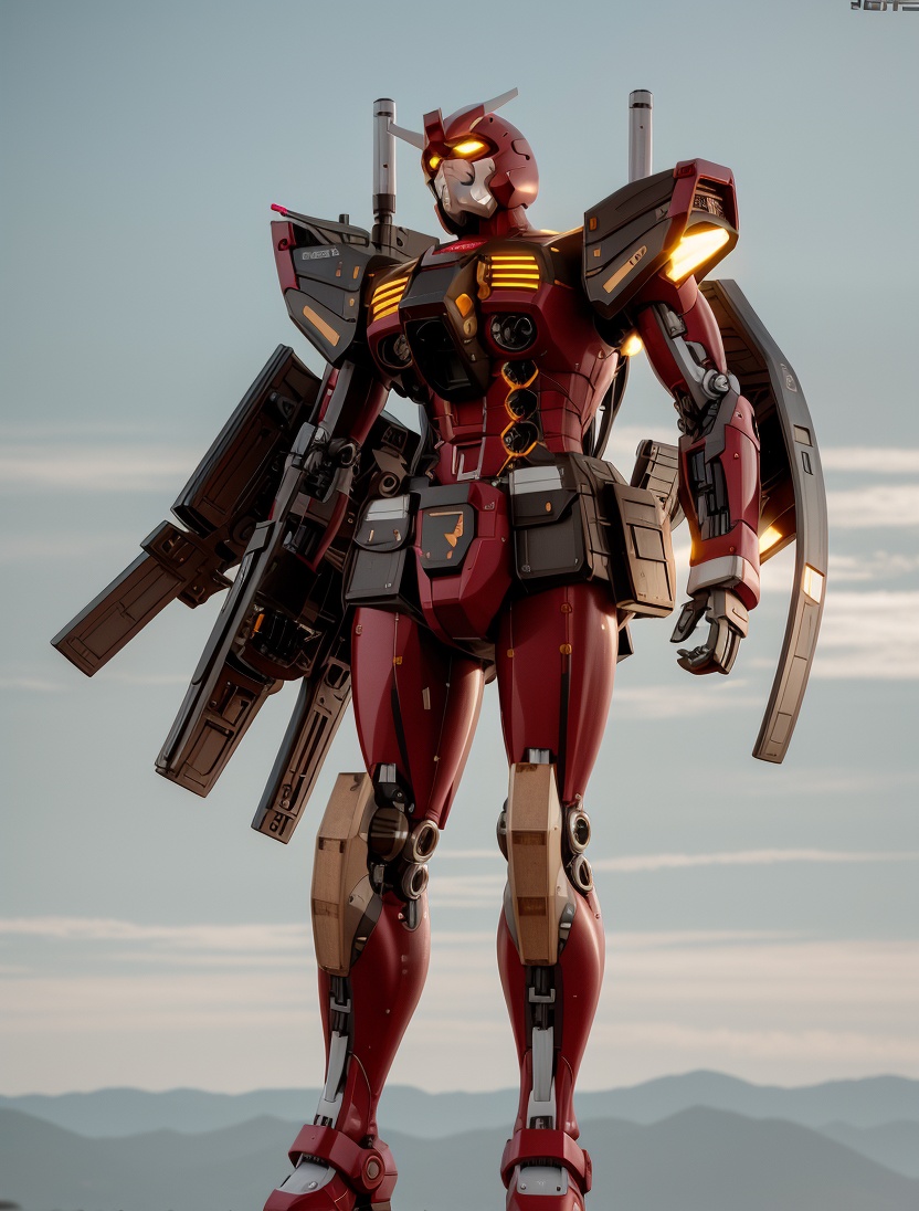 best quality, Mechanical texture,Metallic luster,Cyberpunk,full body，mechanization， (photorealistic:1.4),ultra detailed,photorealistic, realistic, ultra high res,A body larger than a house