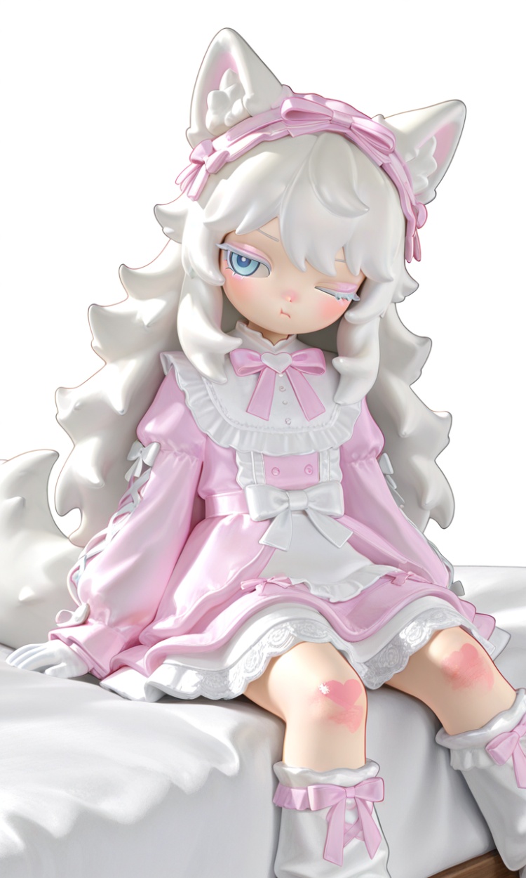 Dolly | popmart-like/chibi figurine by algodoncito on Tensor.Art
