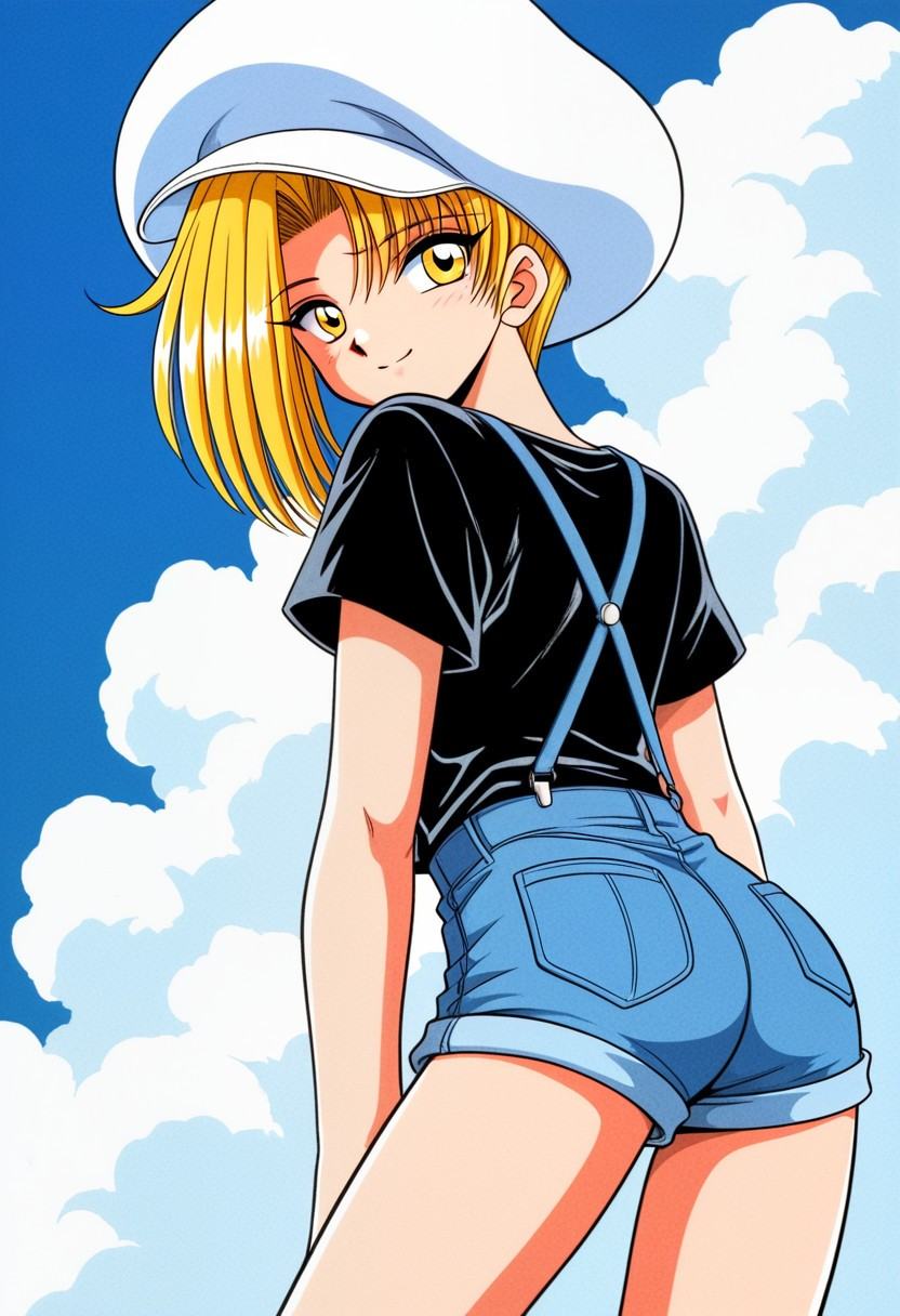 masterpiece,  best quality,  1990s retro anime style on Tensor.Art