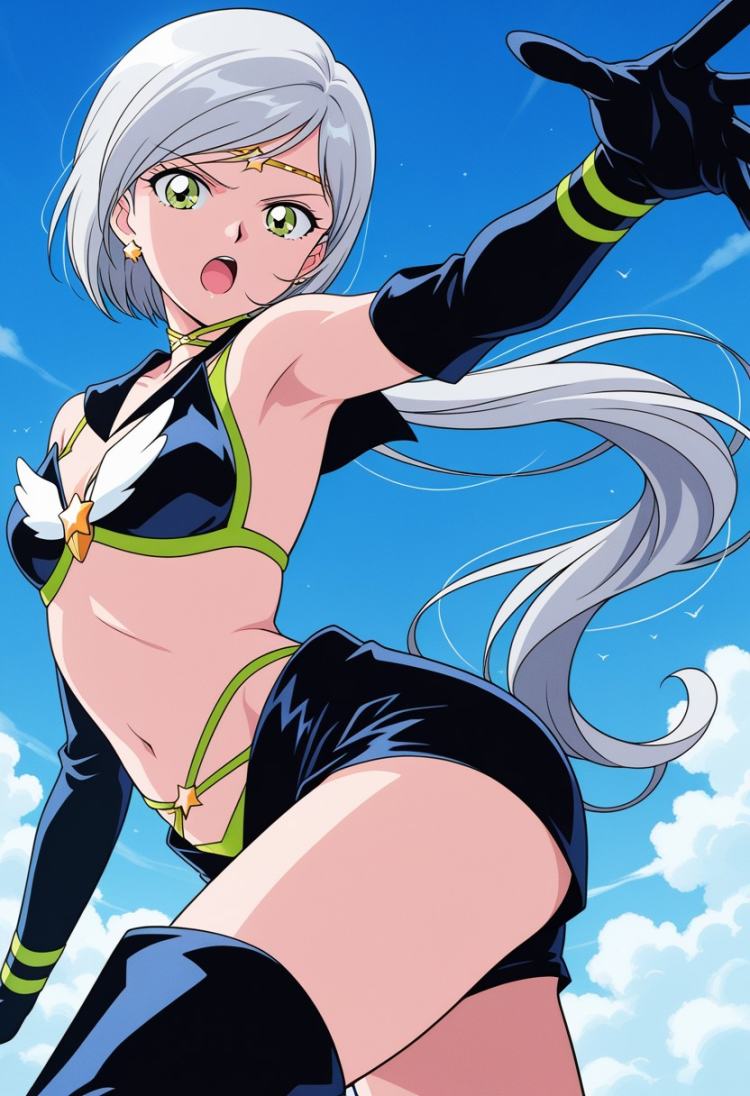 Sailor Star Healer(Yaten Ko) - Sailor Moon / セーラースターヒーラー・夜天光（美少女戦士セーラームーン） by user_822313880419111996 on Tensor.Art