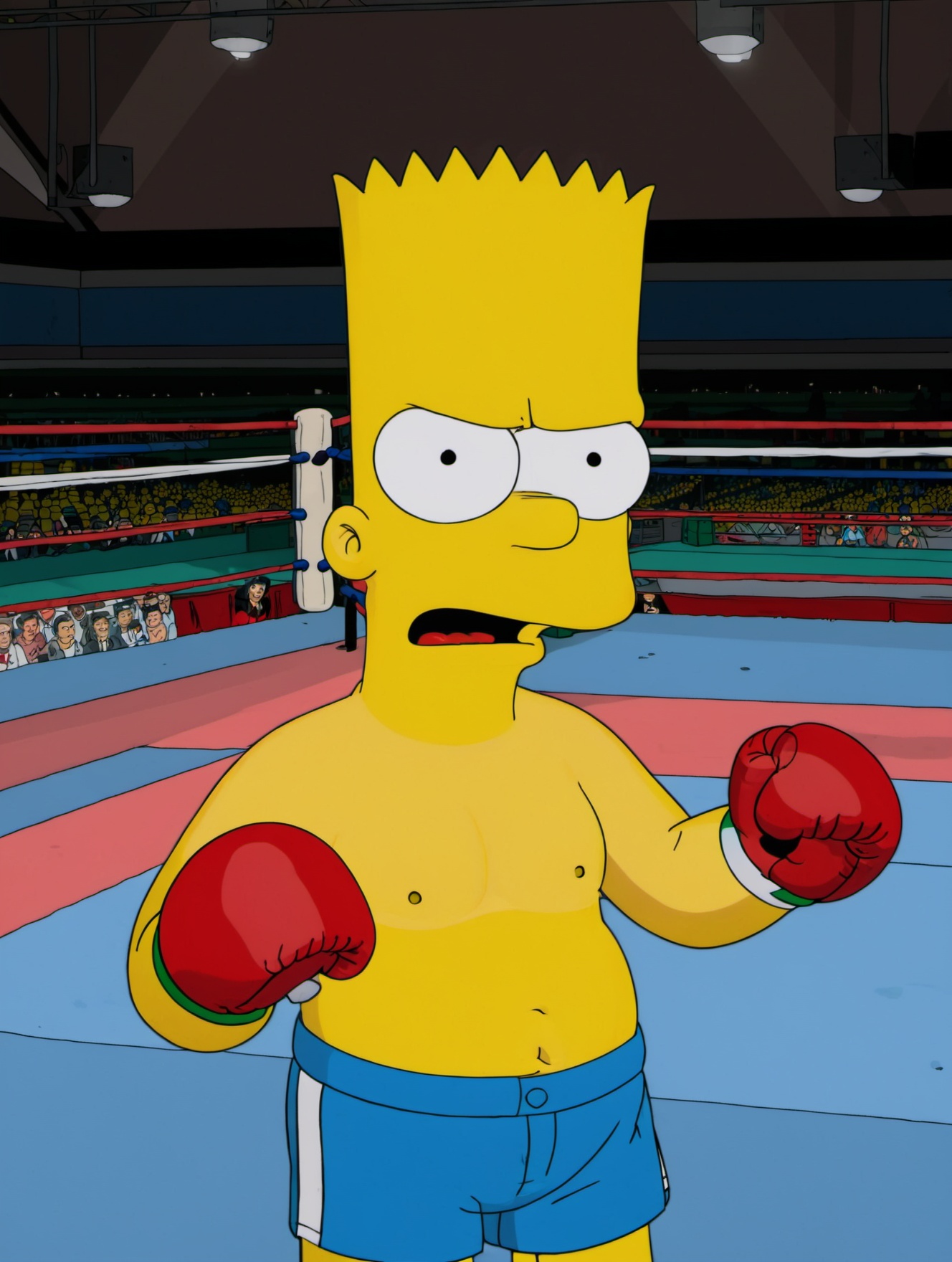 1boy,  solo,  bart simpson on Tensor.Art