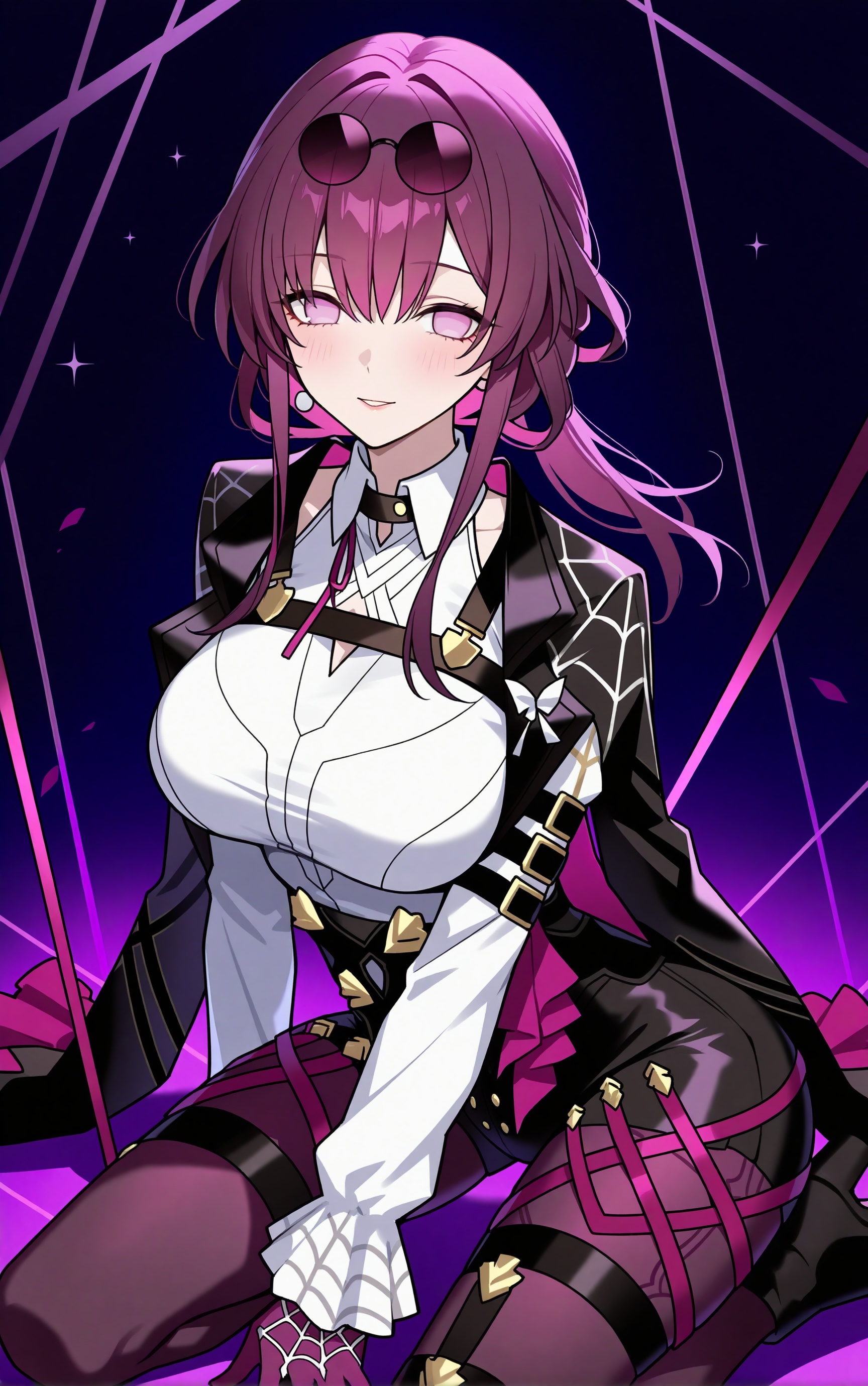 1girl,  breasts,  kafka \(honkai: star rail\) on Tensor.Art