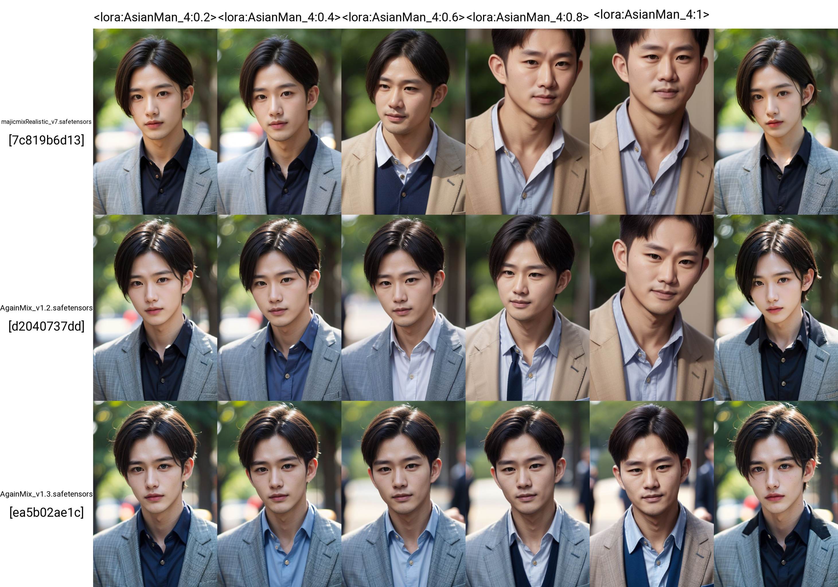 (1man:1.5),(male:1.5),(close up),(Collared shirt and blazer:1.2),(short hair:1.2),<lora:AsianMan_4:0.2>,
