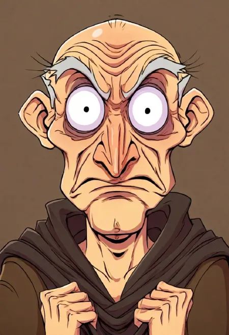 1boy,  rick,  old male on Tensor.Art