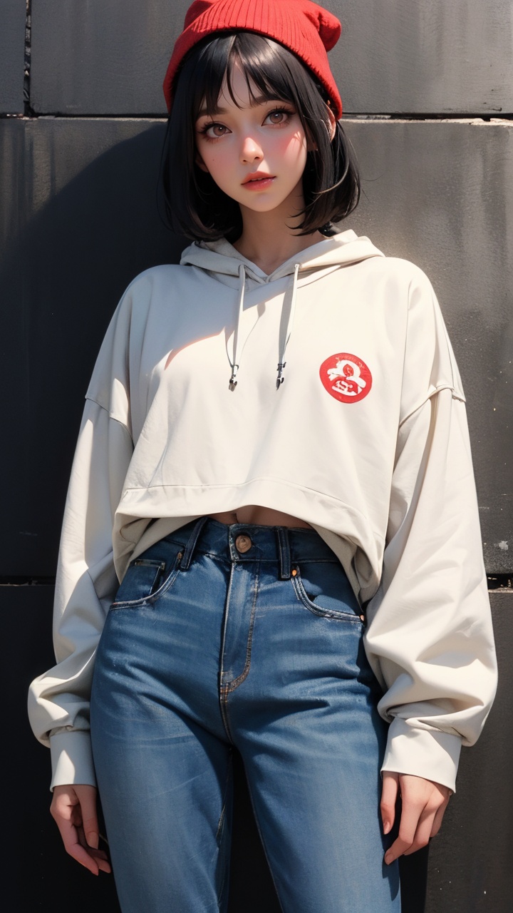 1girl,  solo,  bob cut on Tensor.Art