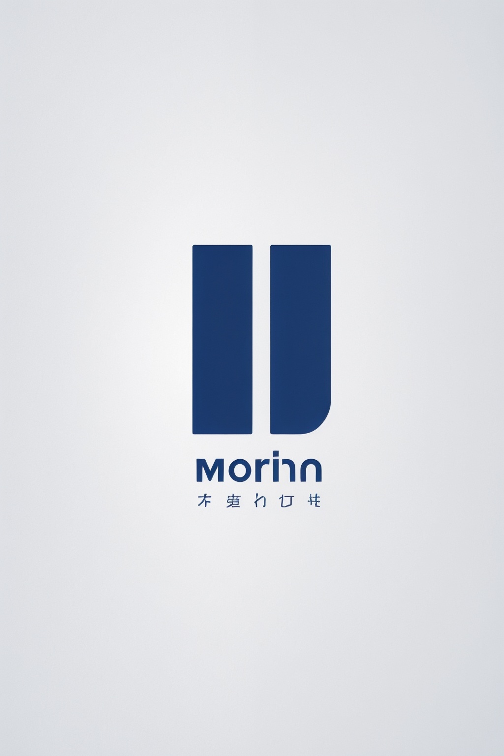 modernlogo Blue shape on white background <lora:logo3:0.8>