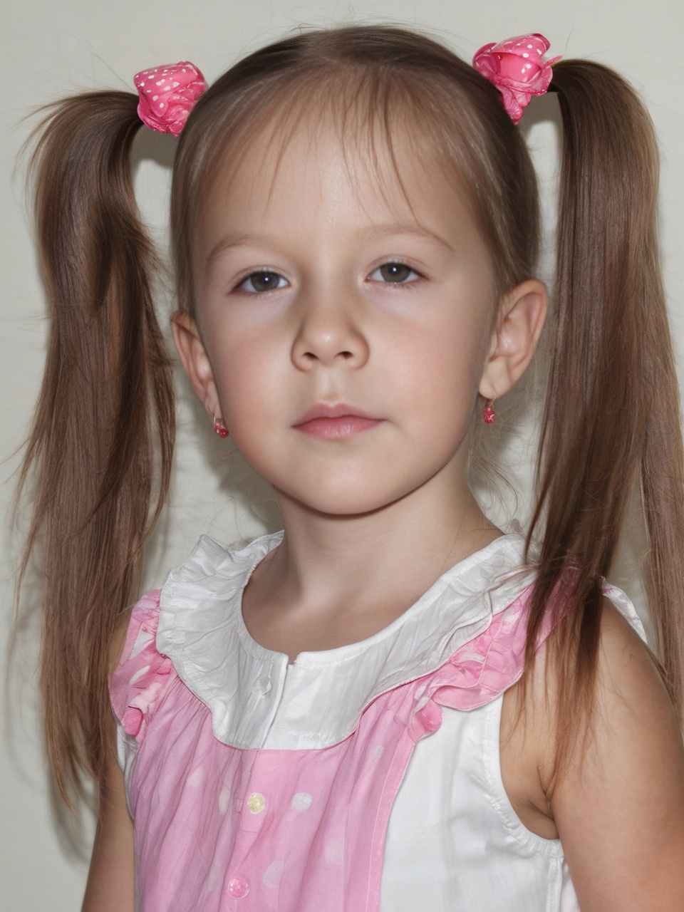 Little 4 years old girls,  flat chest,  slim childish body on Tensor.Art