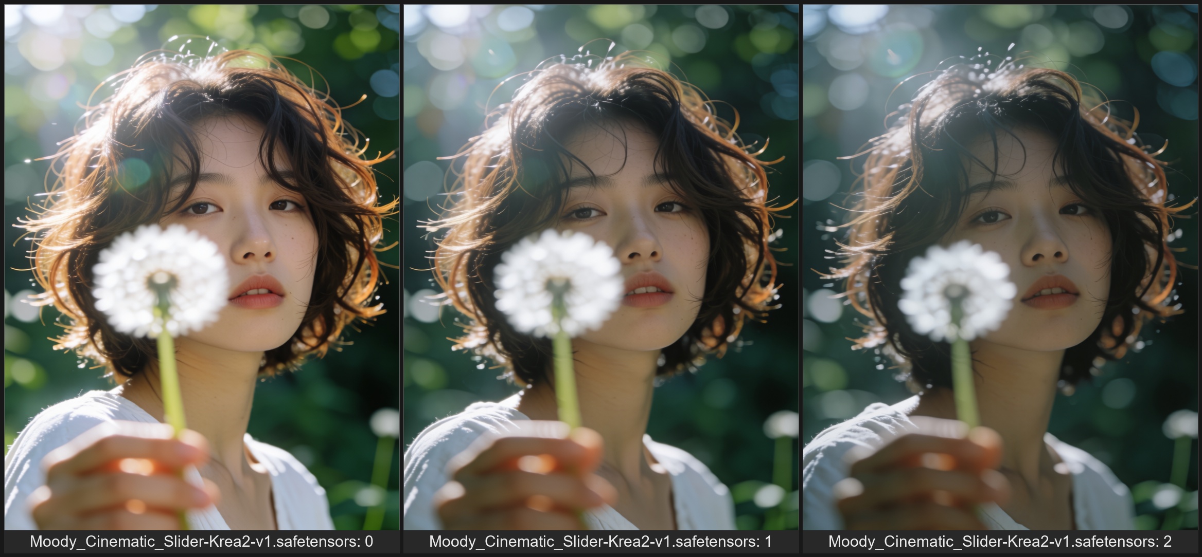 A dreamy,  ethereal close-up portrait of a beautiful young Asian woman with short,  messy on Tensor.Art