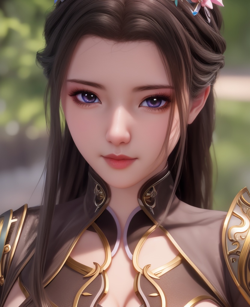 <lora:548-DA-师兄啊师克-碧霄:0.8>(,1girl, ,best quality, ),looking at viewer,  ,ultra detailed background,ultra detailed background,ultra realistic 8k cg,, ,masterpiece, (( , )),, , , hyper blossom,    (cleavage), (), ,,