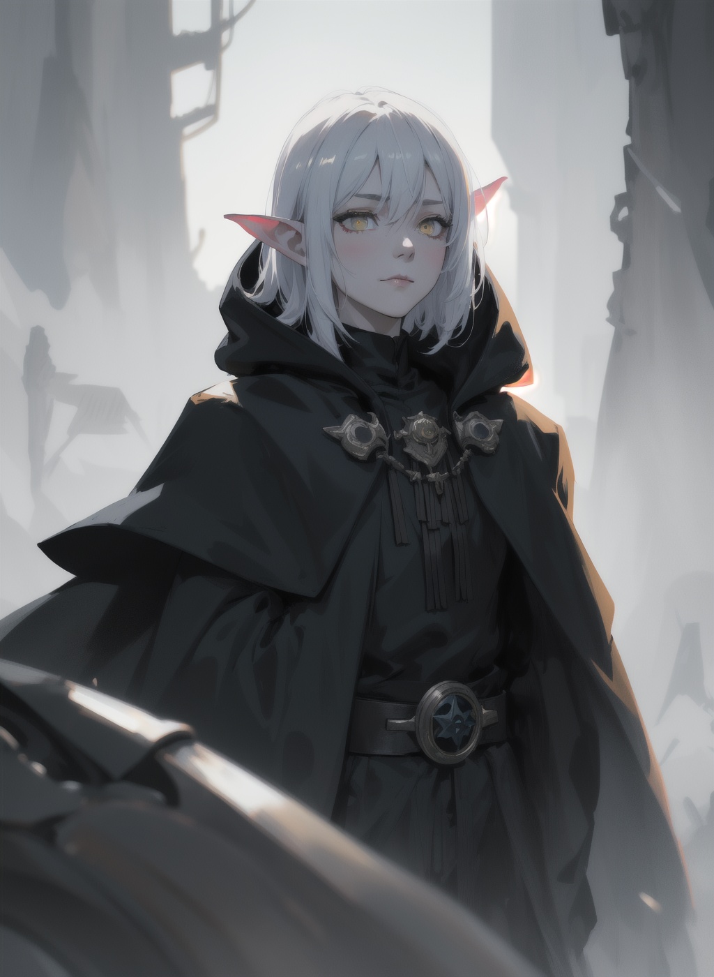 Emet Selch,  1boy,  armor on Tensor.Art