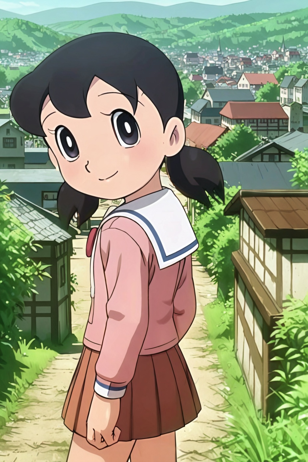 cowboy shot,  anime coloring,  masterpiece on Tensor.Art