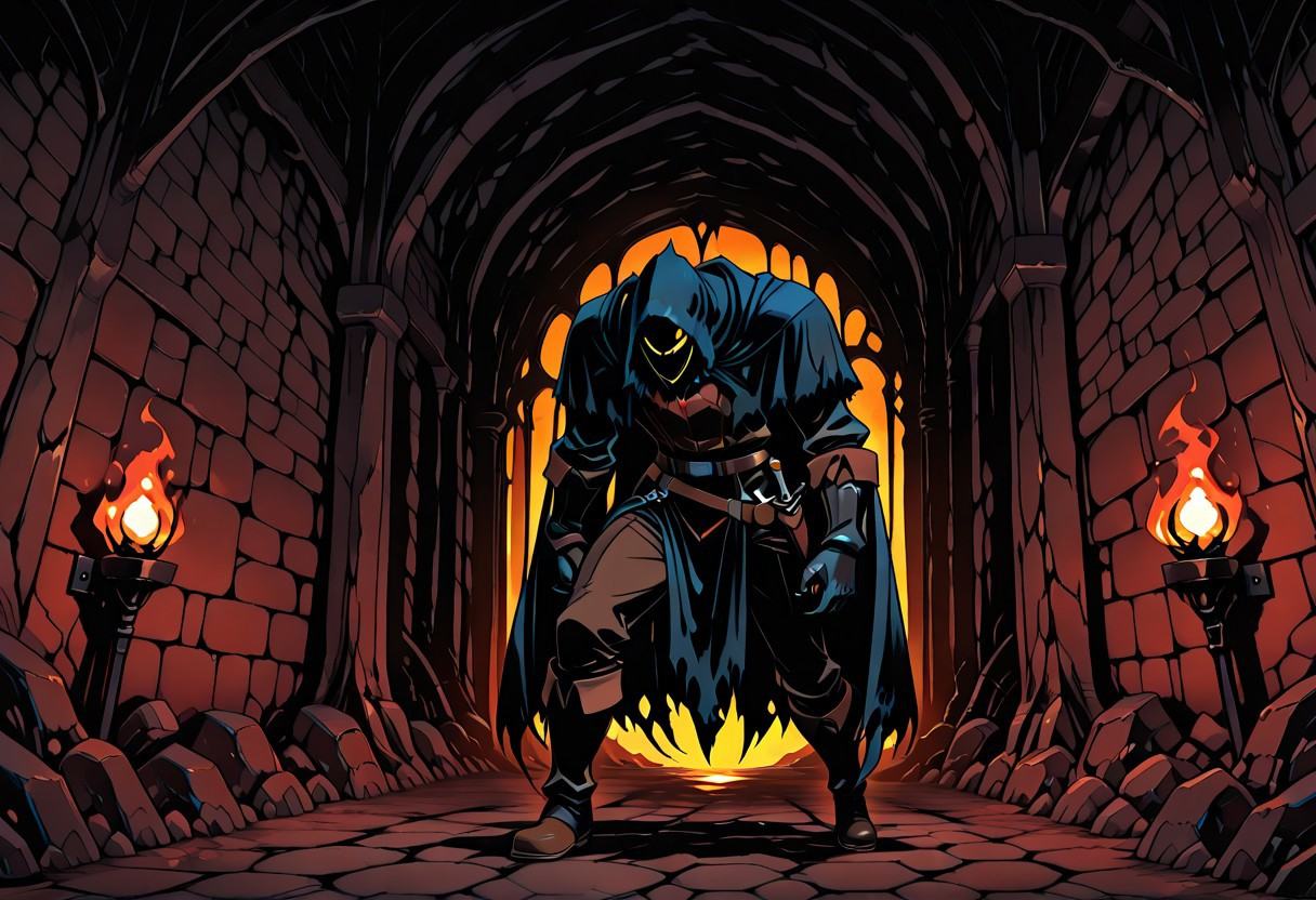 (dark dungeon,  spooky dungeon,  vacant on Tensor.Art