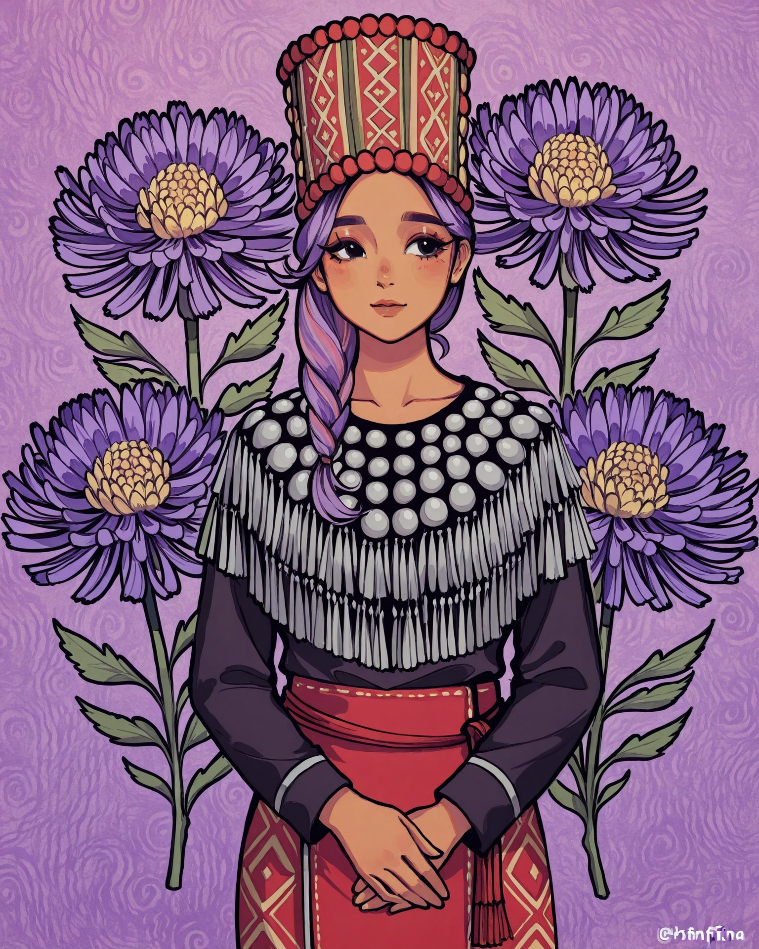 1girl,  ,  kachinfa on Tensor.Art