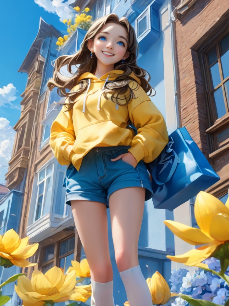 618购物女孩 by 小资AI画廊 on Tensor.Art