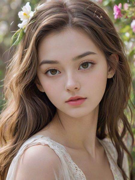 a beautiful girl on Tensor.Art