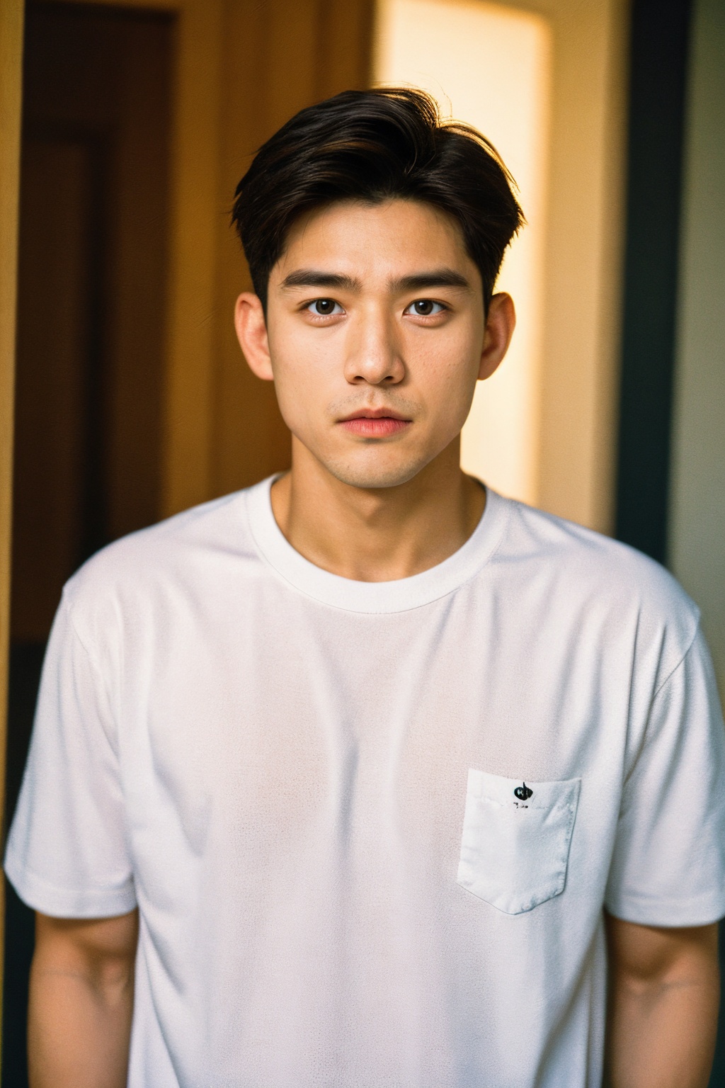 boy,film grain,realistic,photorealistic,upper body,