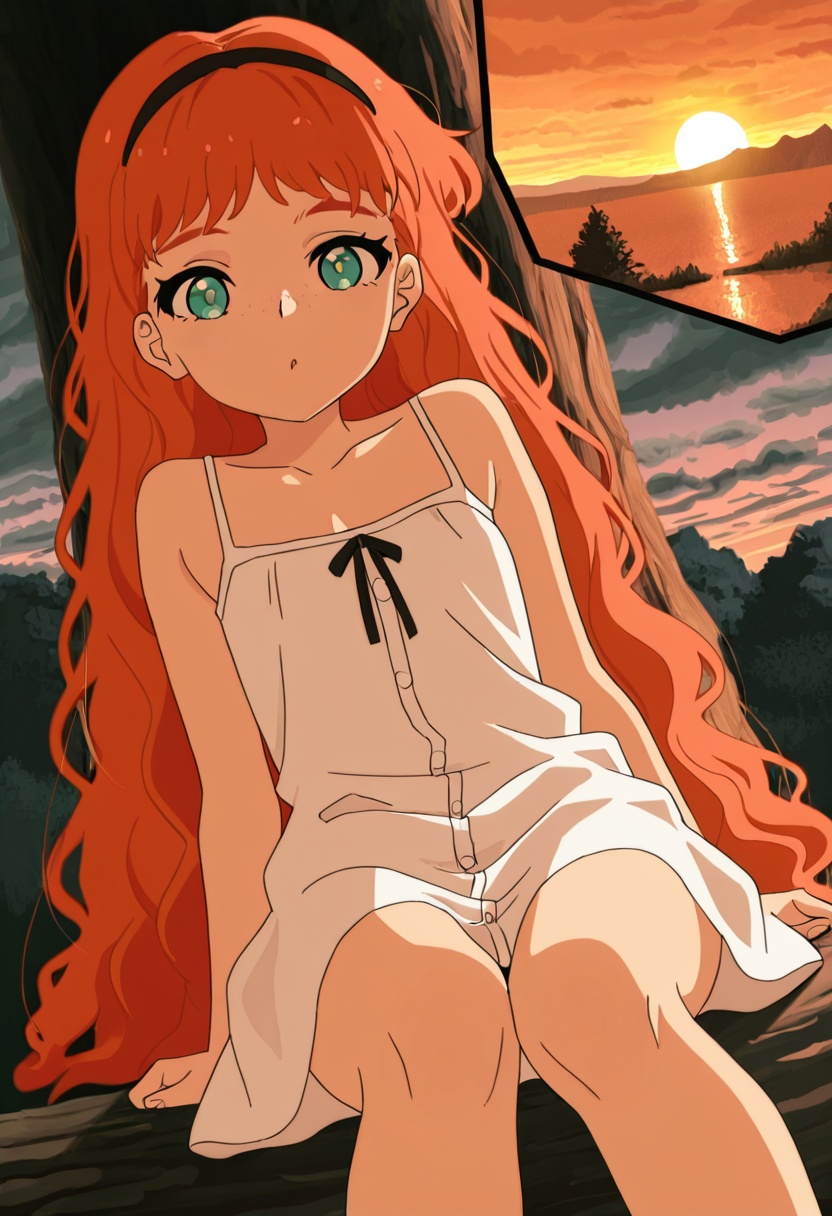 1girl,  solo,  frill wep on Tensor.Art
