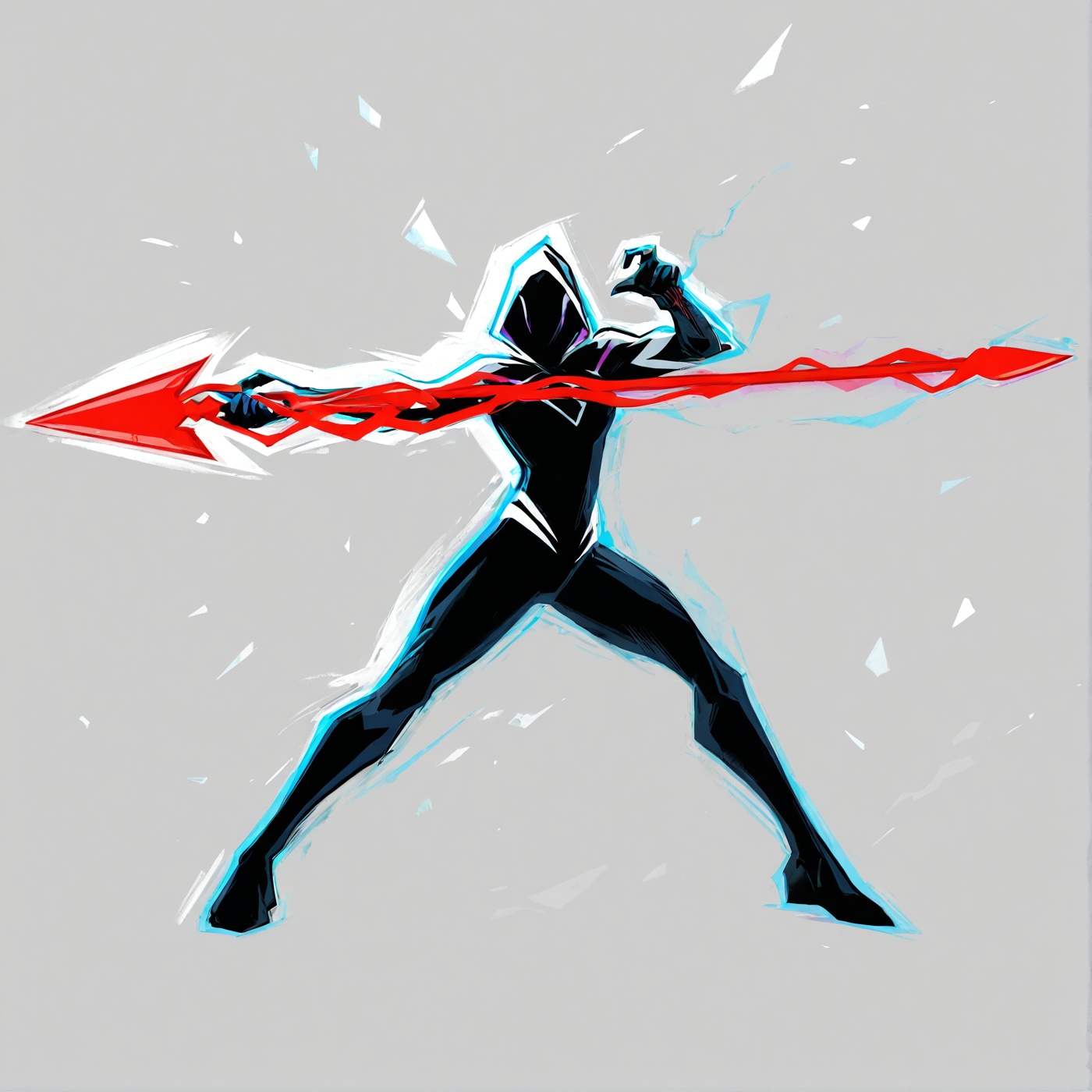 weapon,  spear,  web on Tensor.Art