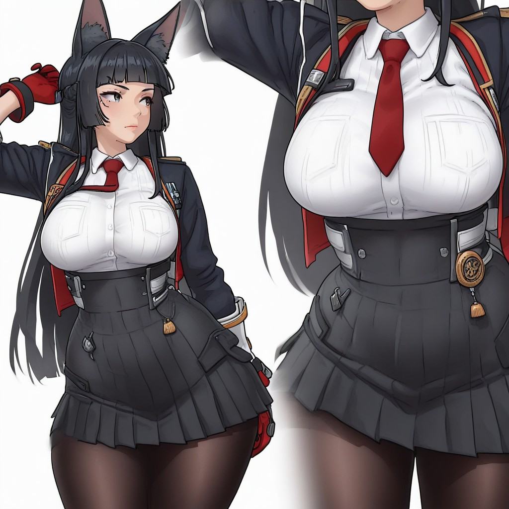 1girl,  solo,  animal ears by user_iori_rodri on Tensor.Art
