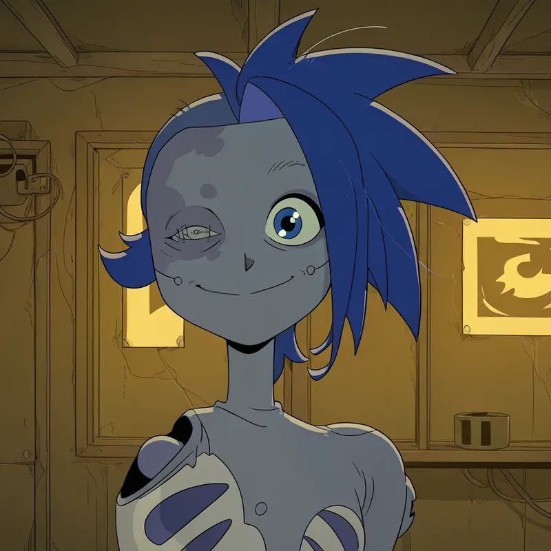 Gwen(character),  female,  android on Tensor.Art