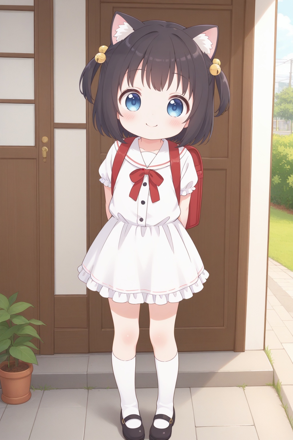 solo,1girl,cute girl,little_girl,loli,child,kawaii,smile,
