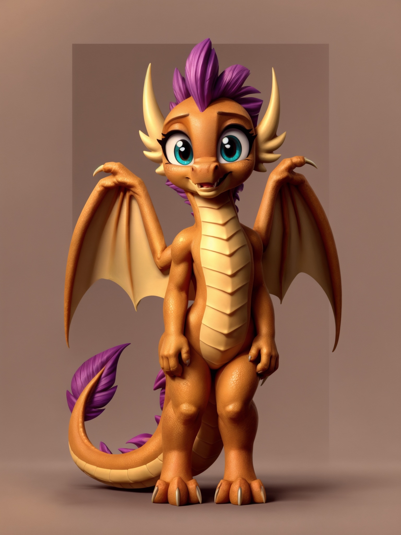 Smolder_MLP,  female,  dragon on Tensor.Art