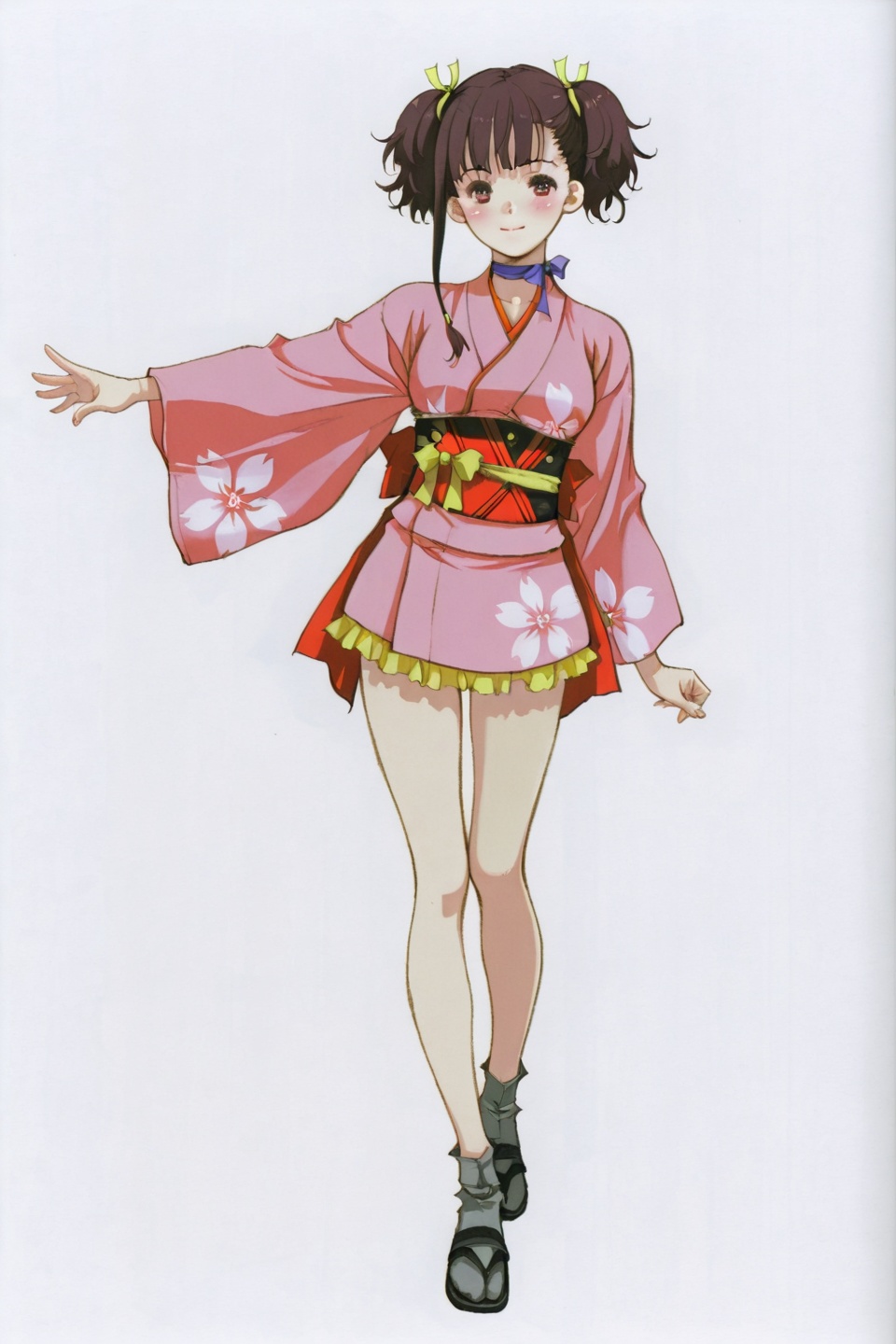 Haruhiko Mikimoto Style,  Mumei \(Kabaneri\),  1girl on Tensor.Art