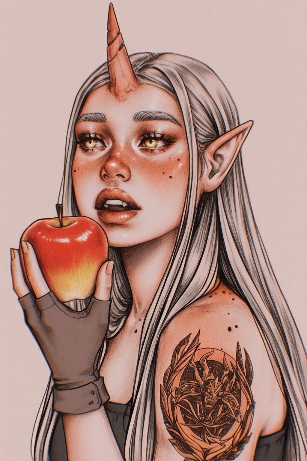 h1s,  1girl,  fruit by MissFidonyo on Tensor.Art
