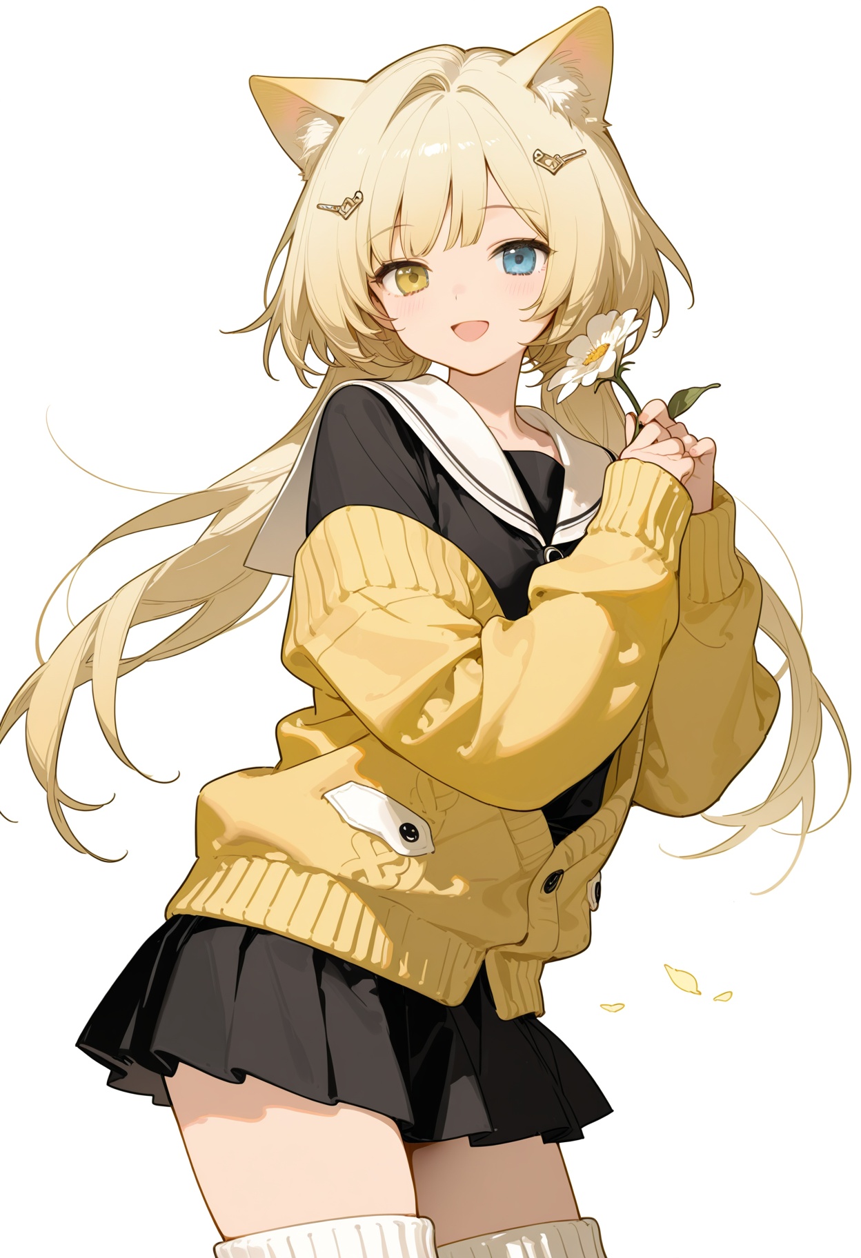 yemo001,  1girl,  cat ears on Tensor.Art
