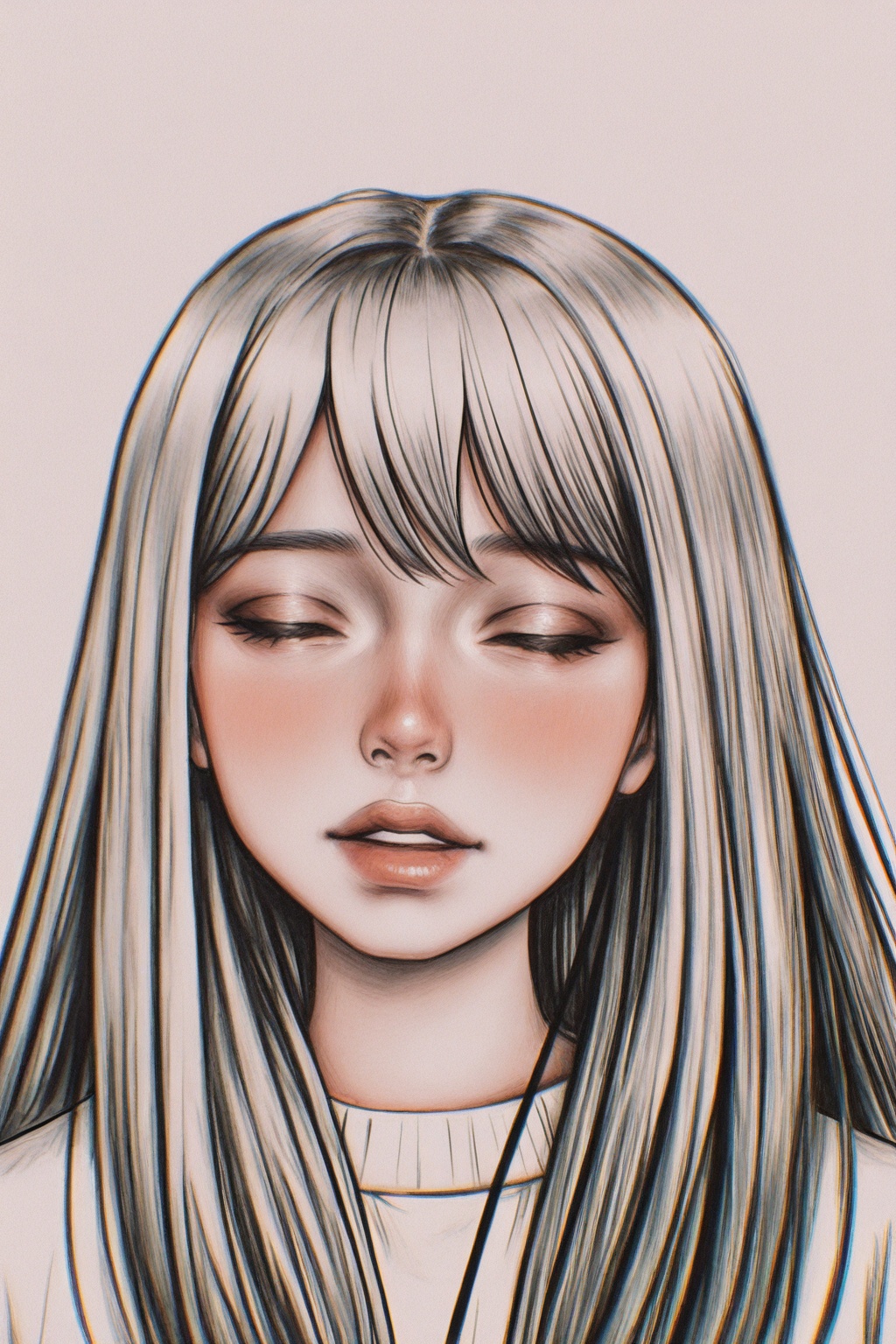 h1s,  1girl,  dreamy expression by MissFidonyo on Tensor.Art