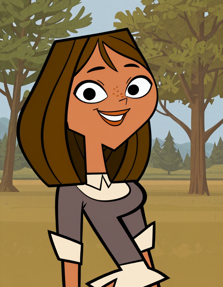 courtneytd,  1girl,  brown hair on Tensor.Art