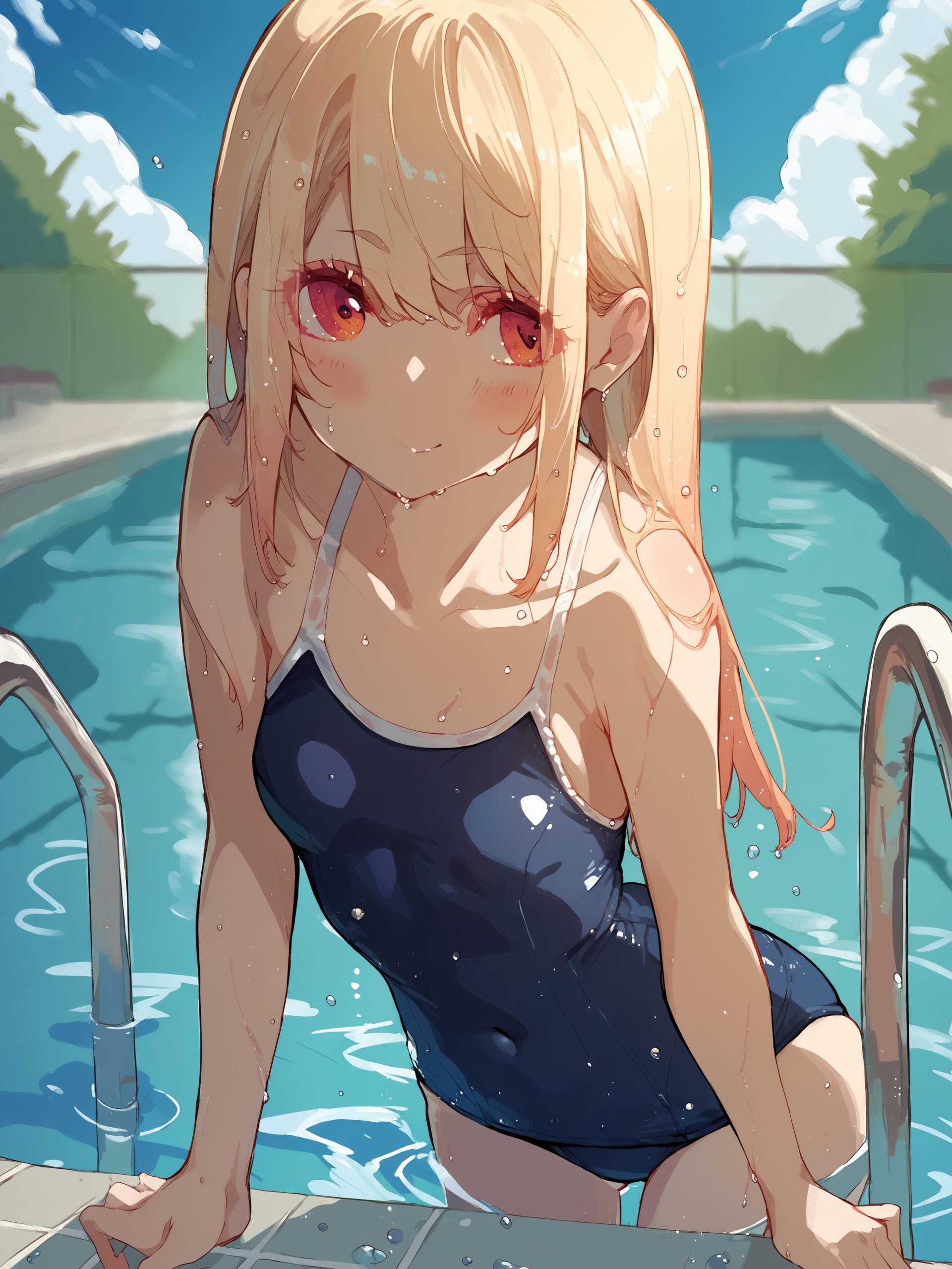 1girl,  amane lily,  hair ribbon on Tensor.Art