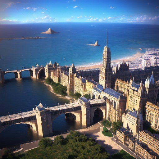 城堡建筑 by 小小学徒 on Tensor.Art