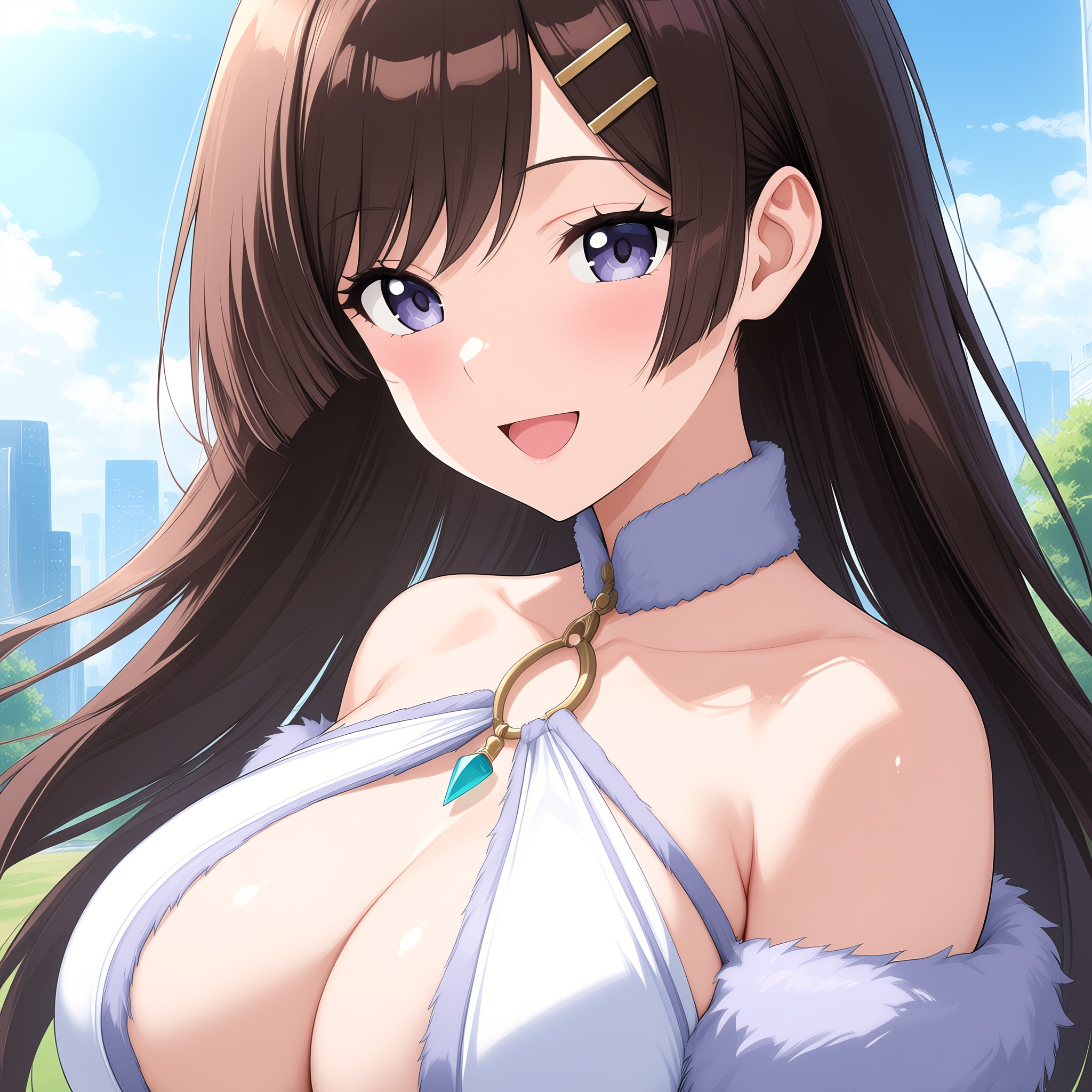 otonashi_hibikiv2,  fur-armoroutfit,  1girl on Tensor.Art