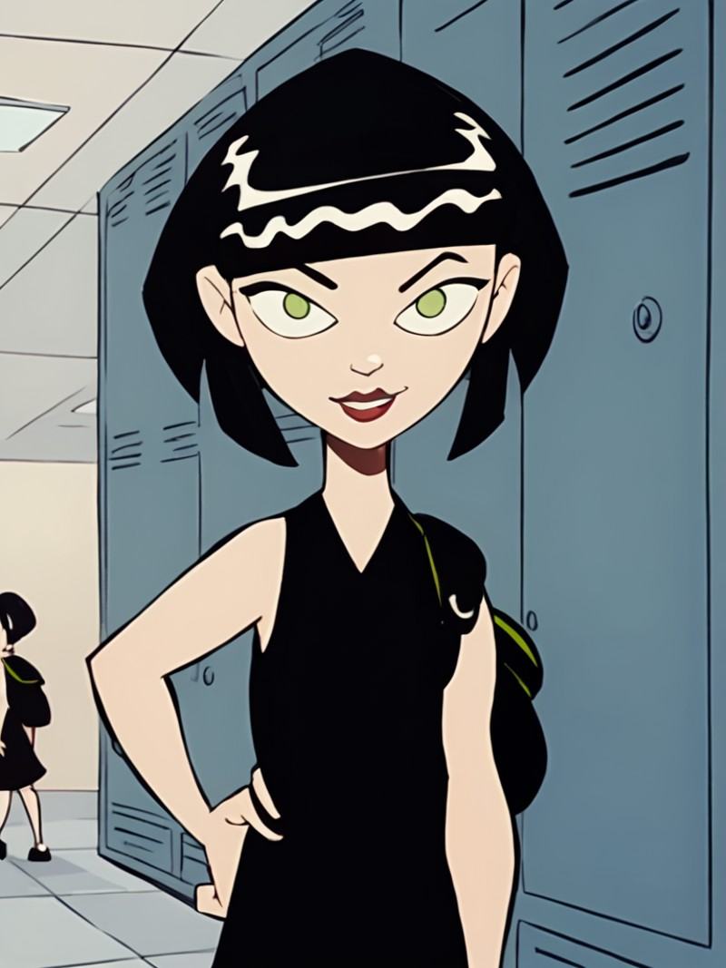 ingridthird,  1girl,  black hair on Tensor.Art