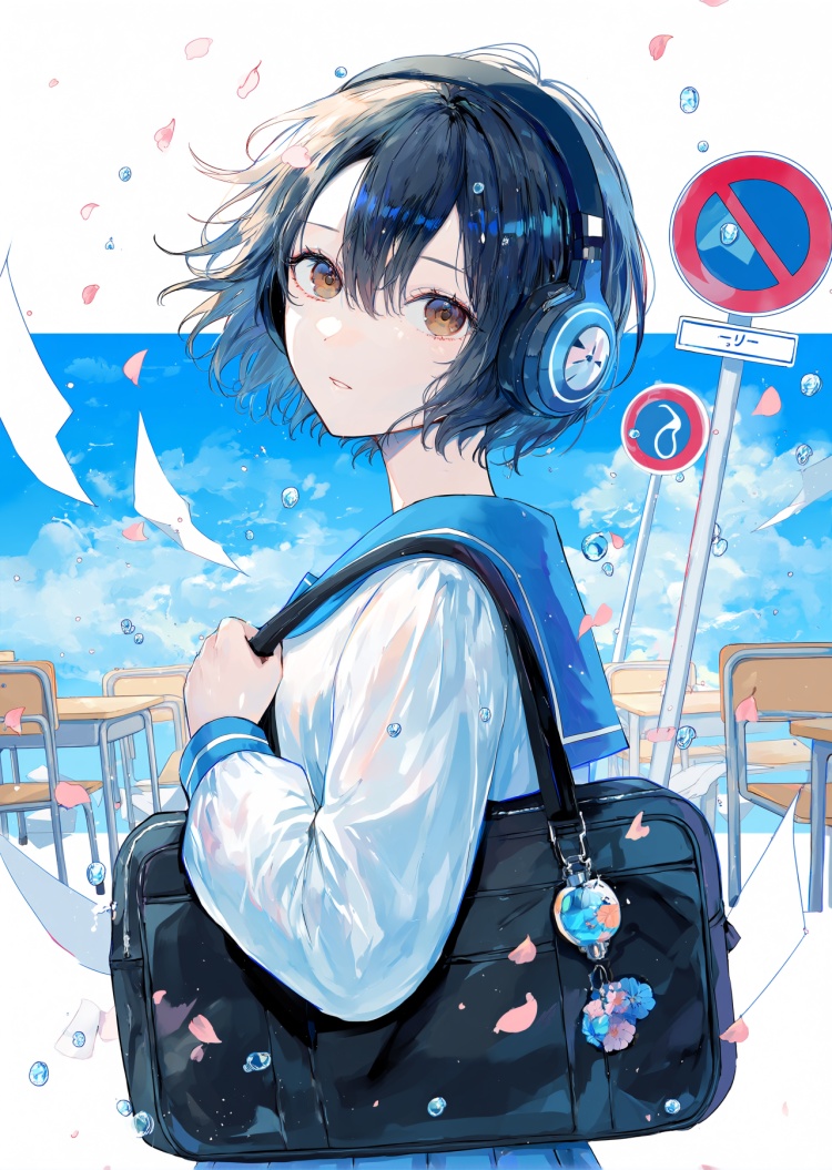 青岚空灵/水彩风格 by chosen鲷 on Tensor.Art
