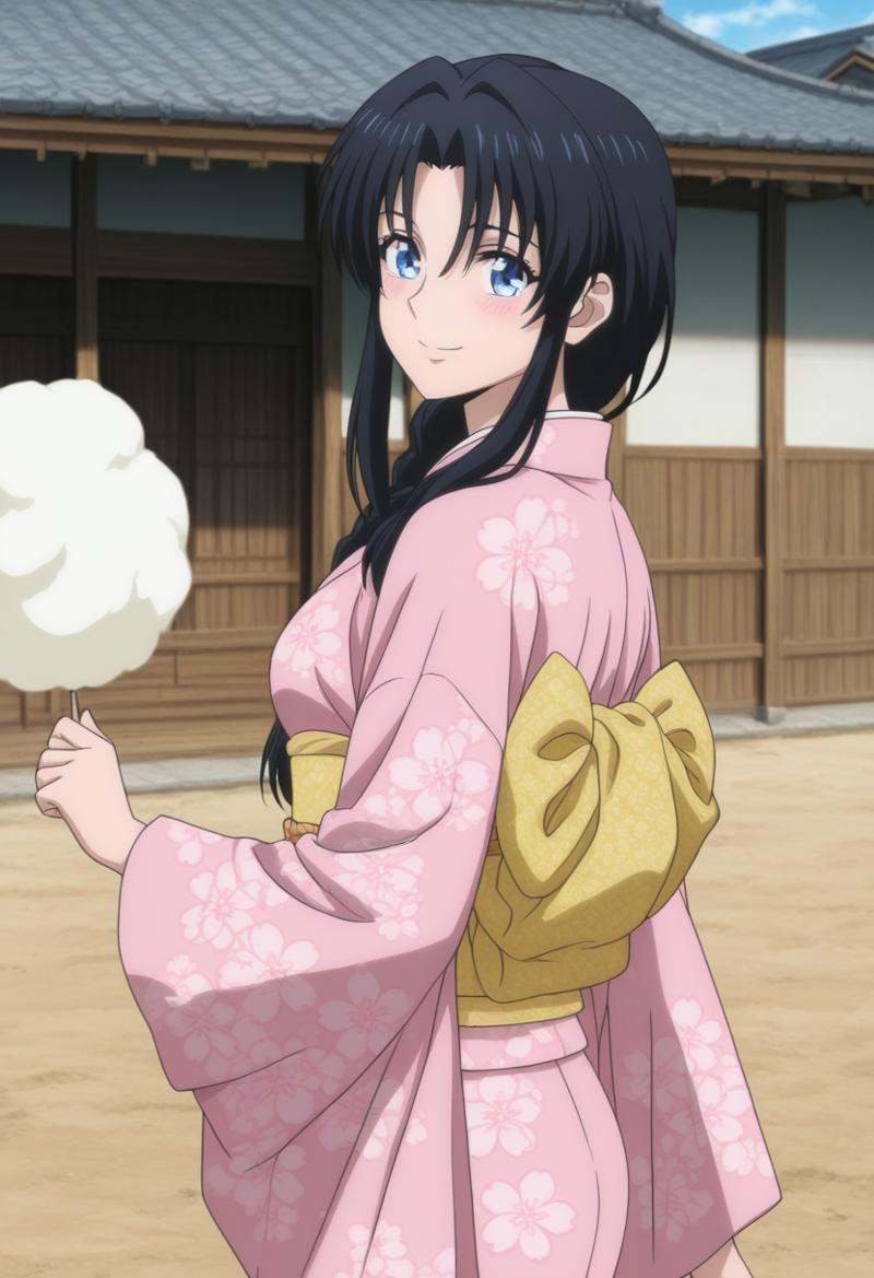 Kamiya Kaoru,  1girl,  solo on Tensor.Art
