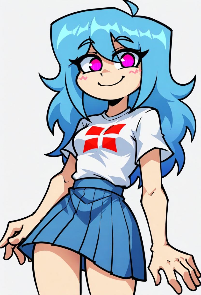RebornSkyV2,  1girl,  Pink eyes on Tensor.Art