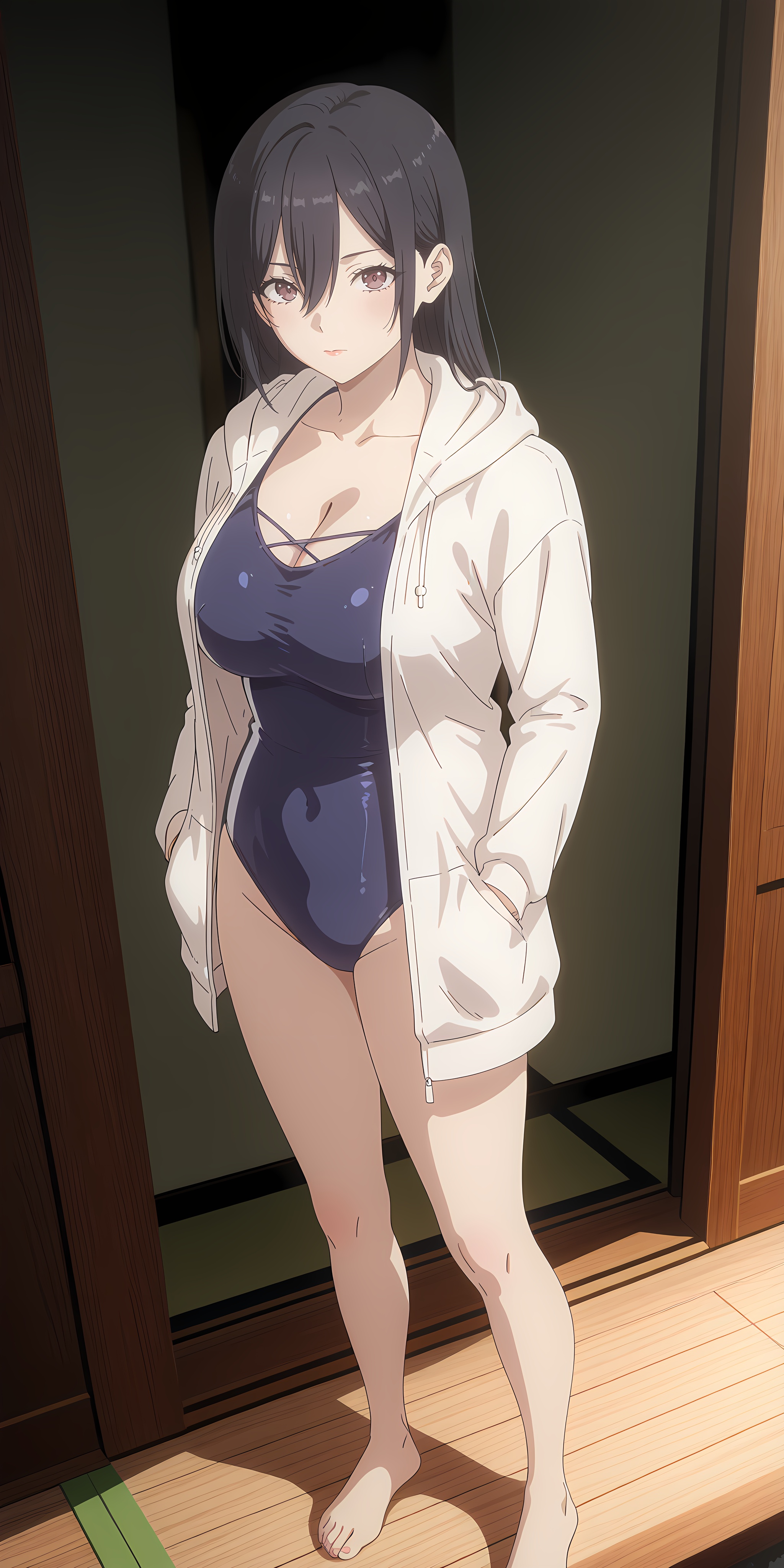 mayuri_hanyuu,  swimsuitoutfit,  1girl on Tensor.Art
