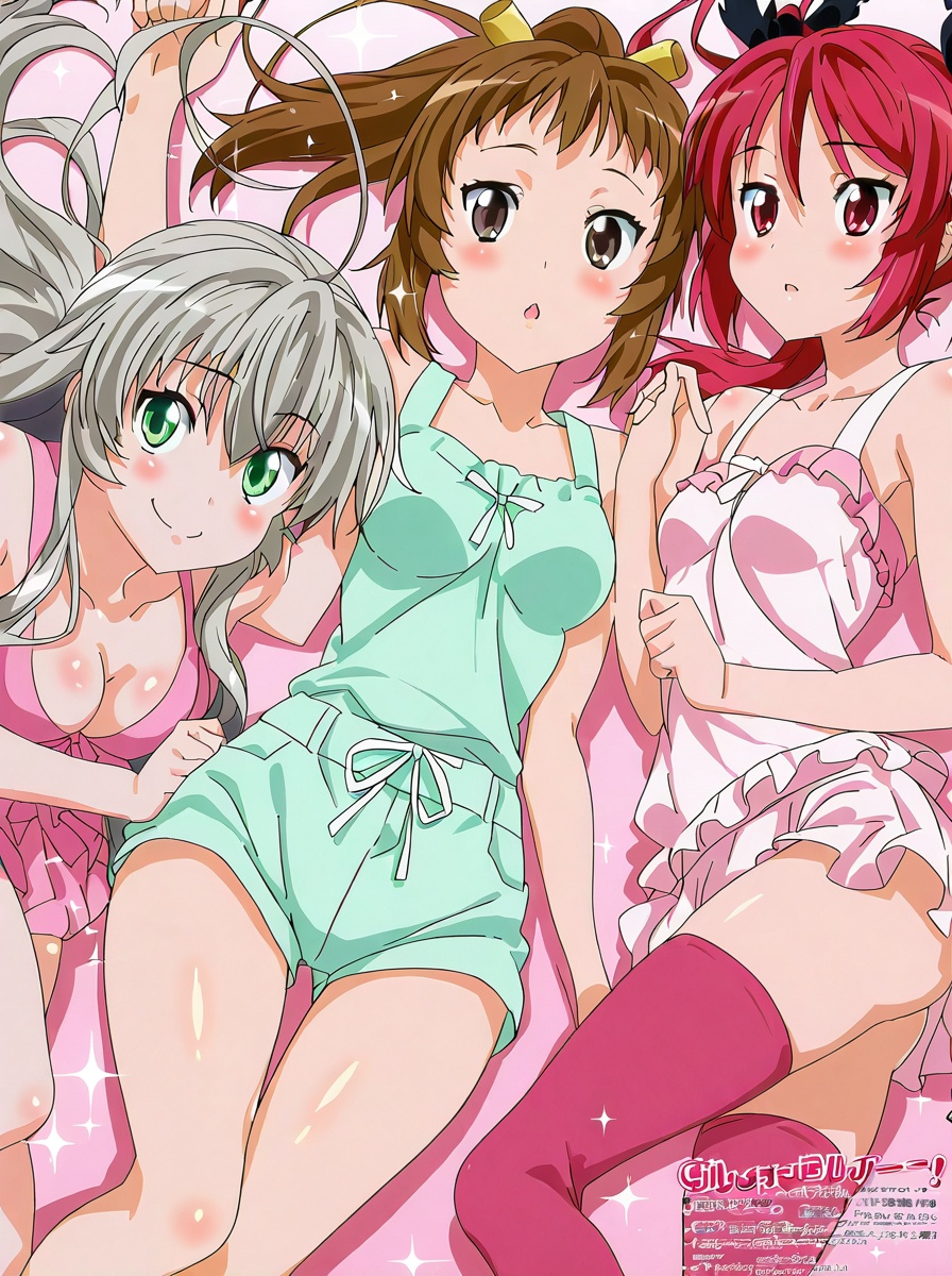 haiyore,  3girls,  nyaruko on Tensor.Art