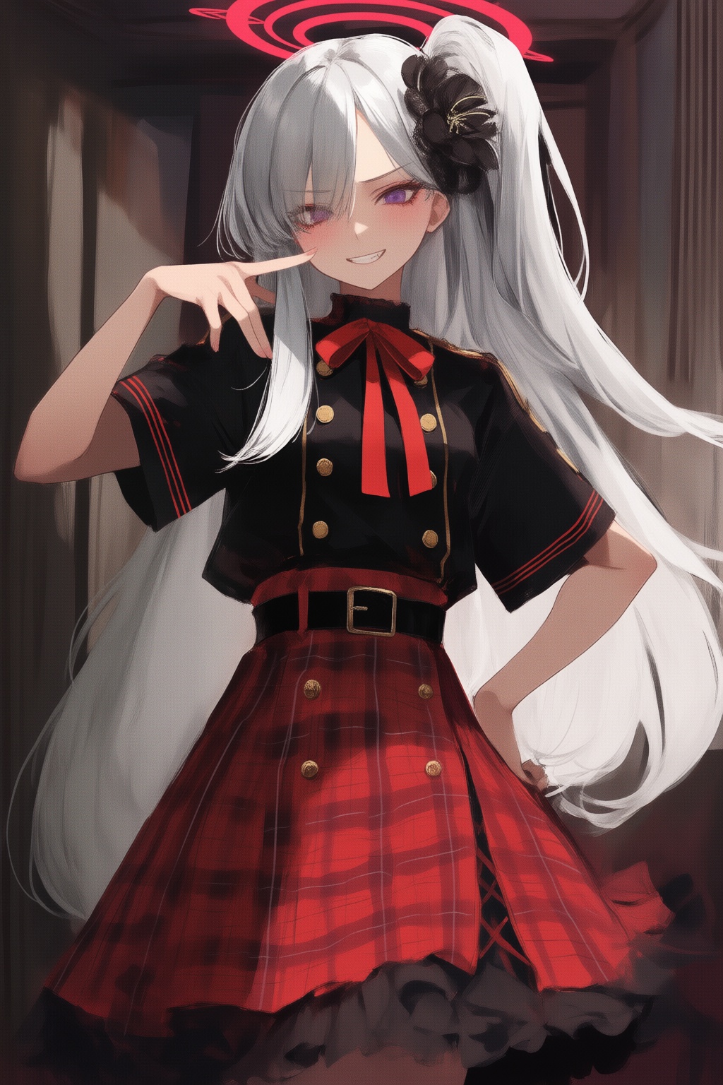 1girl,  blush,  eyelashes on Tensor.Art
