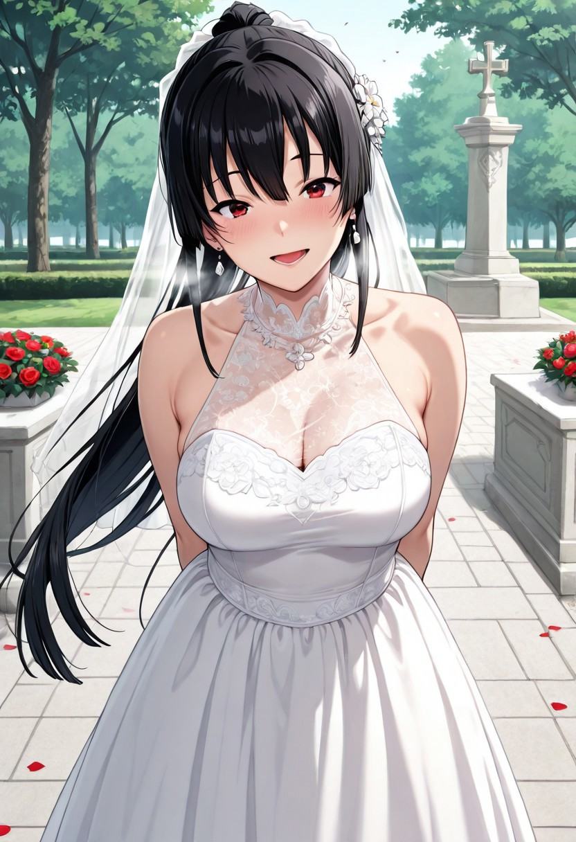 kaori,  black hair,  bangs on Tensor.Art