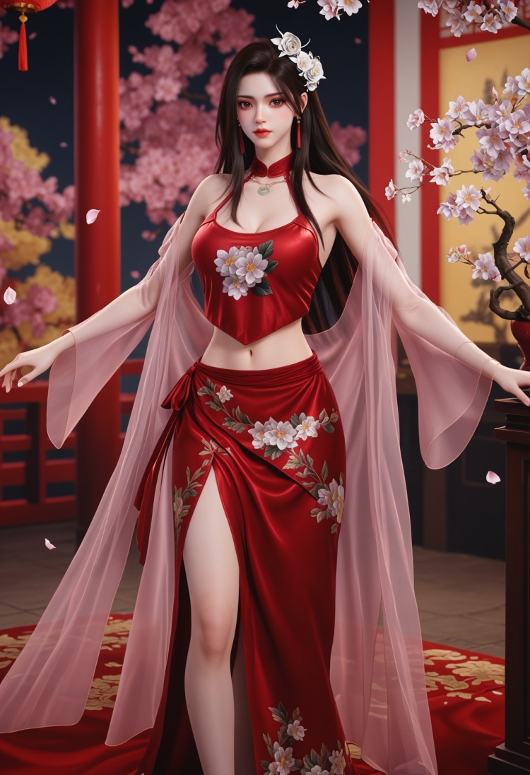 冥铺老板娘_财神窦占龙-国漫-Illustrious光辉 by 云落 on Tensor.Art