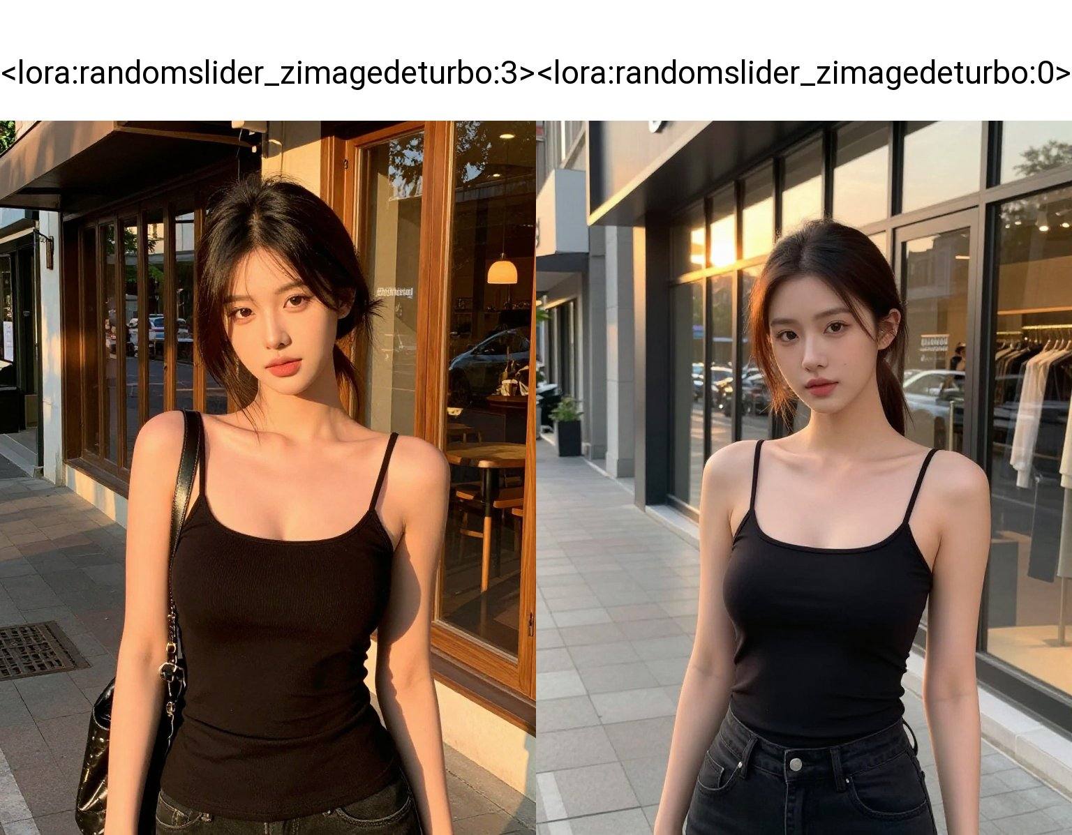 1girl,  storefront,  cleavage on Tensor.Art