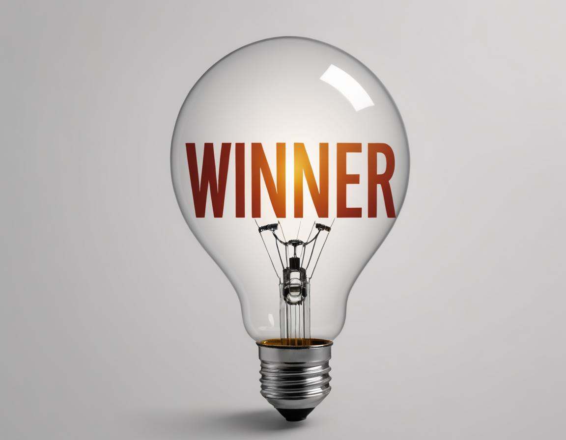 A lightbulb symbol is adjacent to the word WINNER. on Tensor.Art