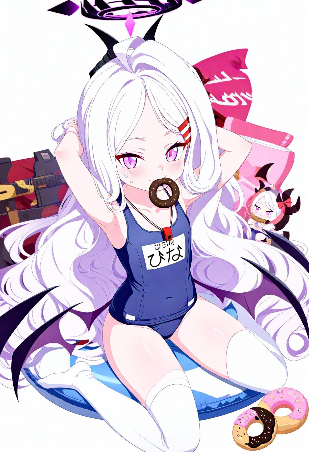 1girl,  hina \(swimsuit\) \(blue archive\),  blue archive on Tensor.Art